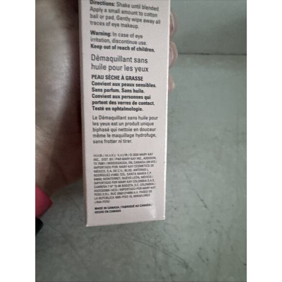 Mary Kay Oil-Free EYE MAKEUP REMOVER Discontinued OLD FORMULA Full Size New - Picture 7 of 12
